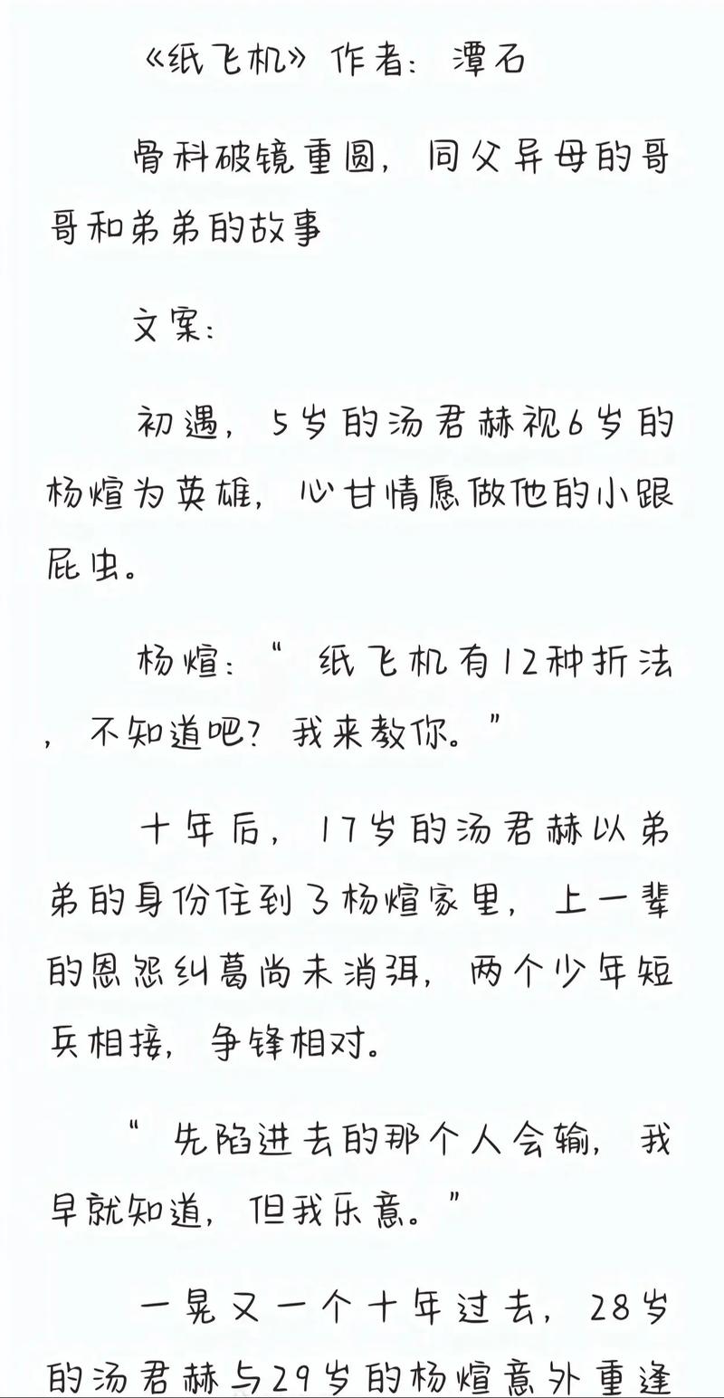 纸飞机小说在线阅读完整原版: 纸飞机小说全文免费阅读无删减