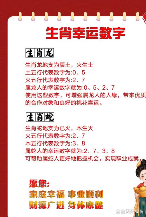 十二生肖专属的幸运数字: 十二生肖幸运数字是什么意思