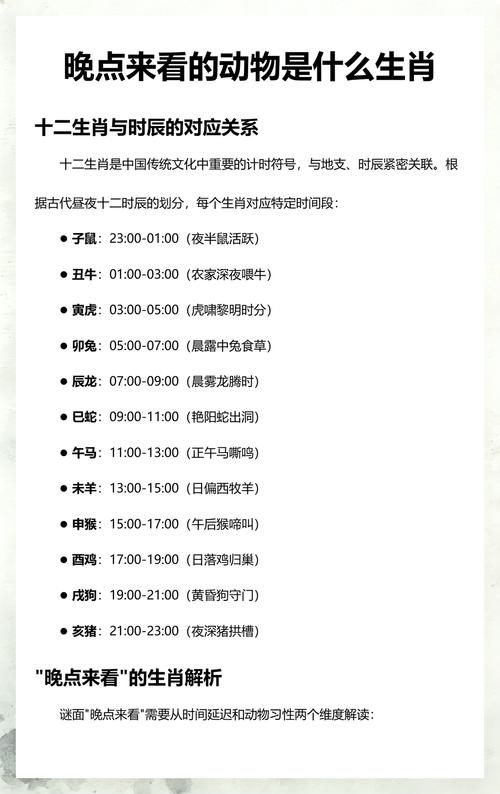 晚点来看暗示什么生肖: 晚点来见我就是成功什么意思