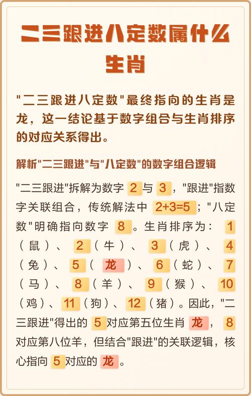 二三为首最佳生肖: 二三指什么生肖或数字